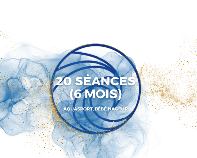 BON POUR 20 SEANCES - SANS FRAIS D'INSCRIPTION