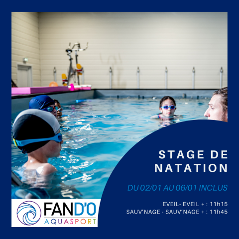 stage de natation