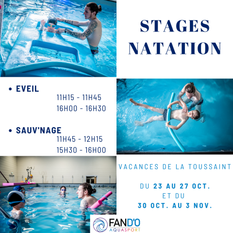 stage de natation