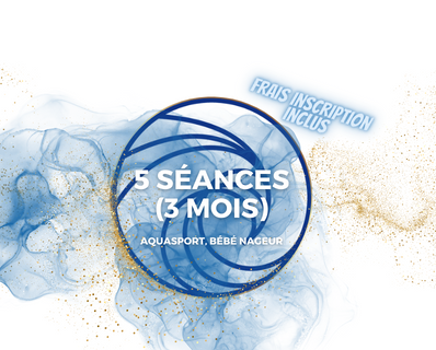 BON POUR 5 SEANCES - FRAIS INSCRIPTIONS INCLUS